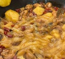 Chicken Stew with Mushrooms