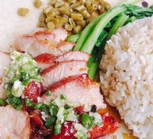 Honey-glazed BBQ Pork Rice