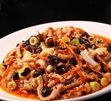 Fish-flavored Chicken Thread Set Meal