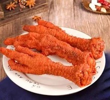 Braised Chicken Feet with Tiger Skin