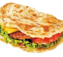 Bacon Hand-Torn Pancake