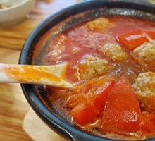Tomato Meatball Soup