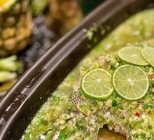Thai Lime Steamed Sea Bass