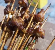 Grilled Chicken Gizzards