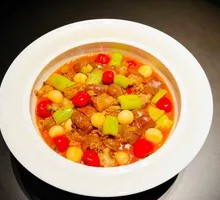 Soft-Braised Beef Tendon and Palm