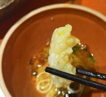 Hot Pot Squid Flower Rice Noodles
