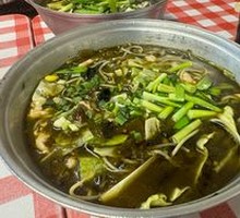 Sour Cabbage with Pork Strips
