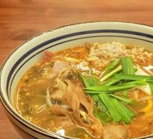 Gray Tree Mushroom Ham Mushroom Soup Small Pot Rice Noodles