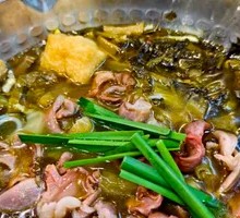 Sour Cabbage Pork Tripe Noodle Soup