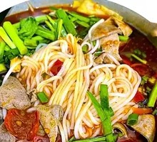 Sichuan-style Pickled Pepper Pork Liver Rice Noodles
