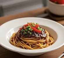 Black Pepper Beef Noodles