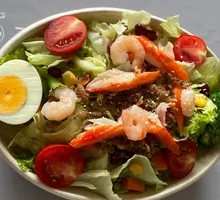 Crab Stick Shrimp Tuna Light Vegetable Salad