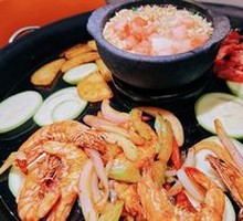 Scallion Stir-fried Prawns