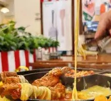 Cheese Pork Ribs Pot