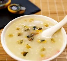 Century Egg and Pork Porridge