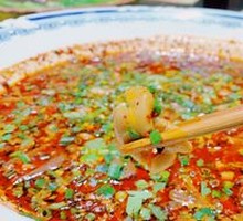 Spicy Blood Curd and Intestine Stir-fry