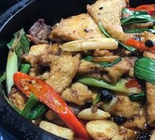 Stone Pot Tofu with Thousand Leaves