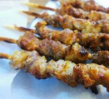 Lamb Skewers with Red Willow