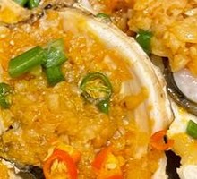 Char-grilled Garlic Oyster