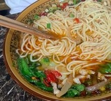 Pickled Chili Pork Noodles