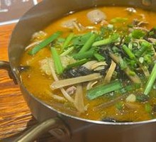 Pickled Chili Pork Liver Hot Pot Rice Noodles