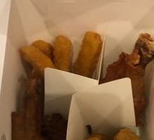 Salted Egg Yolk Chicken Strips