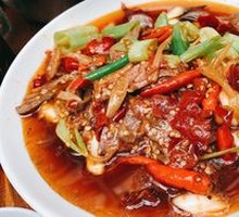 Pickled Chili Stir-fried Lamb Liver