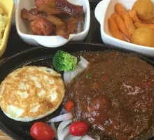 Classic Steak on Iron Plate