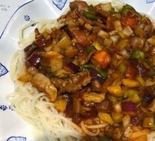Fried Meat Noodles