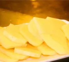 Fresh Potato Slices