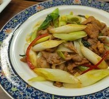 Scallion Stir-Fried Lamb