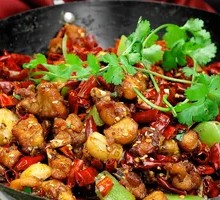 Spicy Stir-Fried Shrimp and Chicken Combo