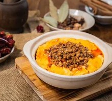 Sautéed Pork and Mashed Potato