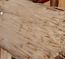 Grilled Enoki Mushrooms