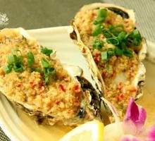 Garlic Roasted Oysters